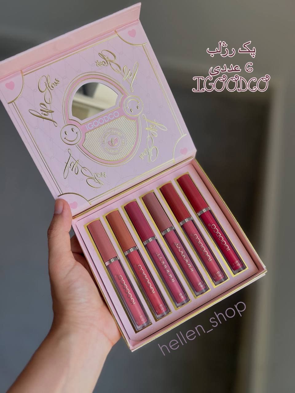 پک رژلب 6تایی آیگودکو IGOODCO