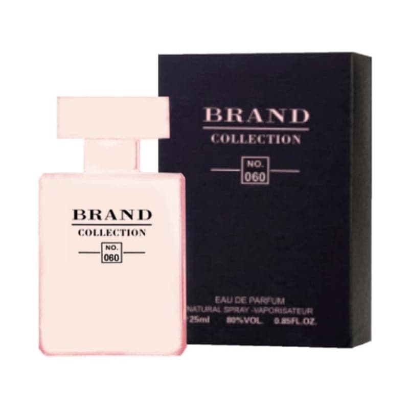 ادکلن زنانه برند کالکشن کد 060 رایحه نارسیس رودریگز فور هر صورتی (Narciso Rodriguez For Her) حجم 25 میل – Brand Collection