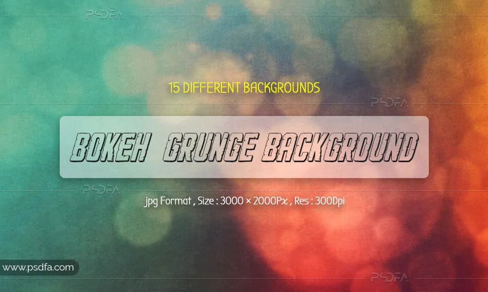 بک گراند بوکه گرانج با کیفیت بالا – Bokeh Grunge Background