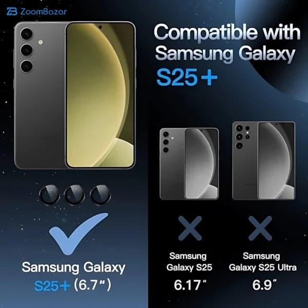 محافظ لنز دوربین اپیکوی مدل Chelipa مناسب برای گوشی موبایل سامسونگ Galaxy S24 FE — تصویر ۸