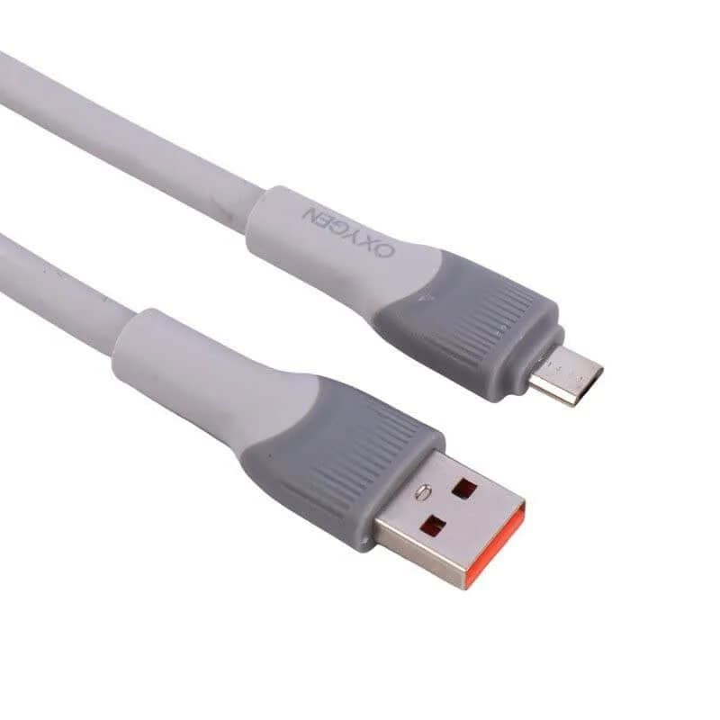 کابل تبدیل USB به microUSB اکسیژن مدل LX_14 طول 1 متر