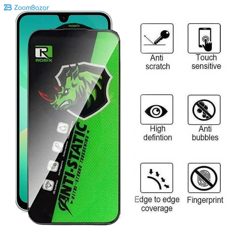 گلس اپیکوی مدل Rhino Robix مناسب برای گوشی موبایل سامسونگ Galaxy A17 / A26 /A16 — تصویر ۷