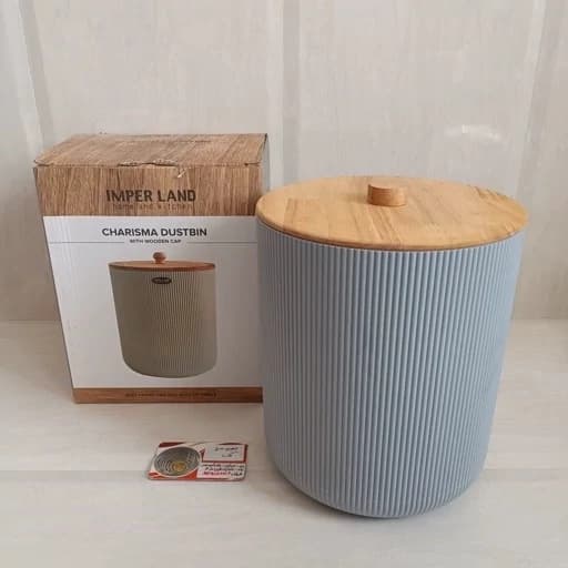 سطل زباله اتاق کاریزما مدل طرح چوب امپرلند کامنا مدل 13144782