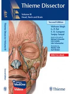 دانلود کتاب Thieme Dissector Head, Neck and Brain Volume 3