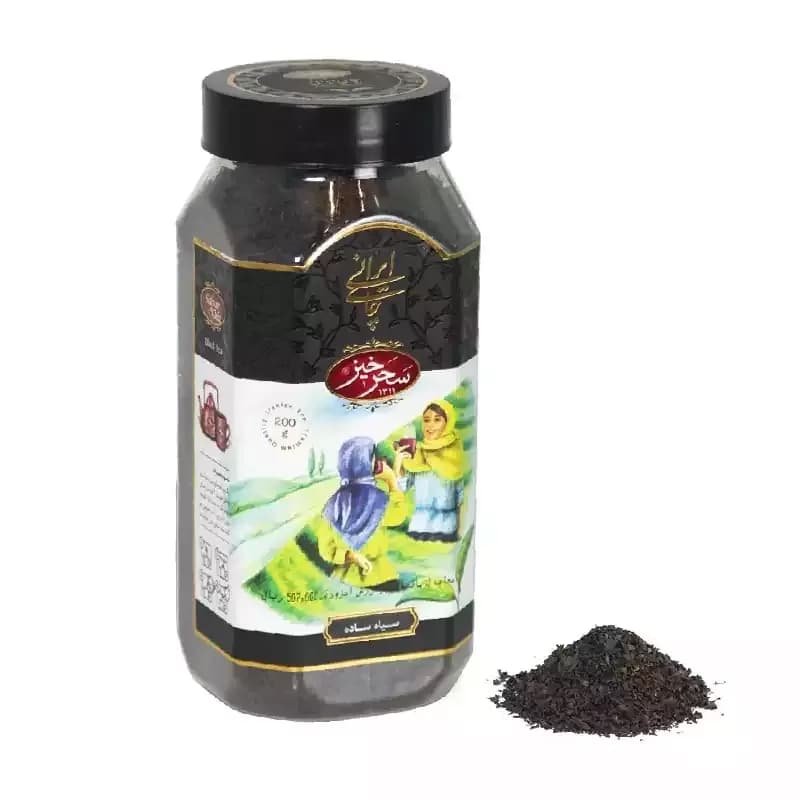 چای سیاه ایرانی ساده 200 گرم سحرخیز — تصویر ۲