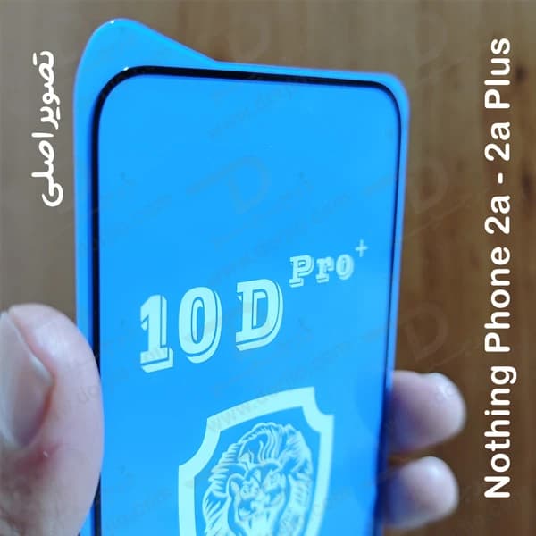 گلس شفاف Nothing Phone 2a Plus مدل 10D Pro — تصویر ۴