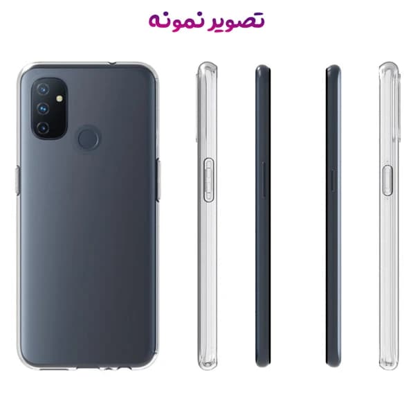 قاب ژله ای شفاف OnePlus Nord N100 — تصویر ۳