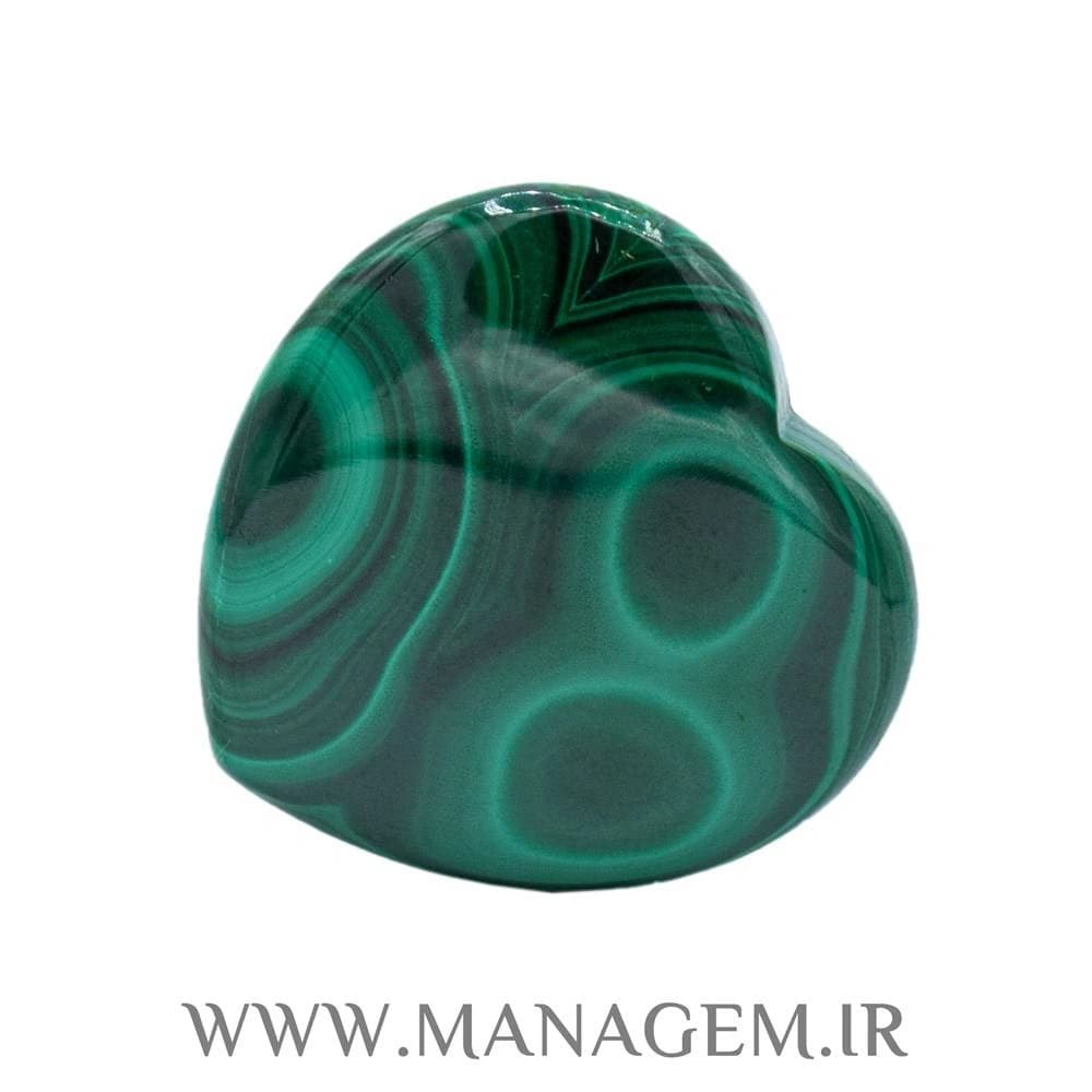 سنگ مالاکیت تراش قلب