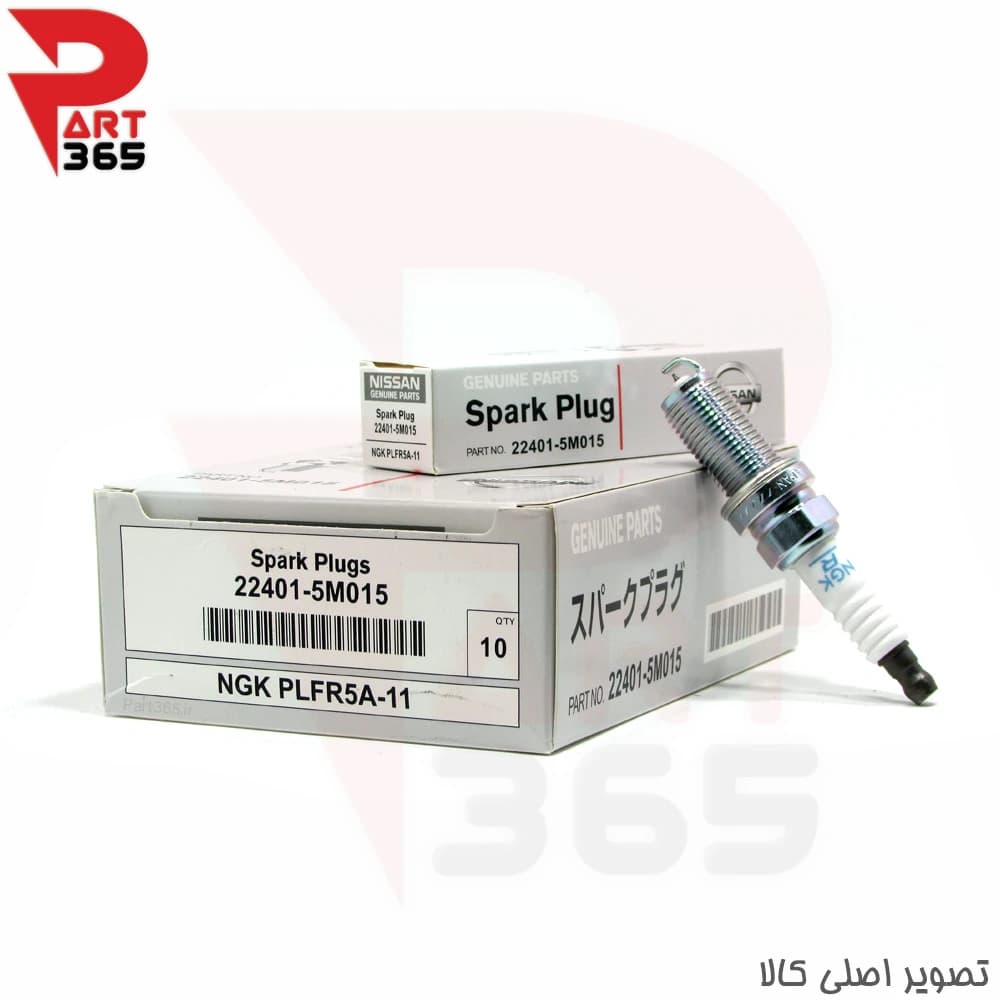 شمع موتور اینفینیتی M35 مناسب مدل های 2005 تا 2010 با شماره فنی ان جی کا NGK PLFR5A-11 کد 6240 ، پلاتینیوم سوزنی پایه بلند