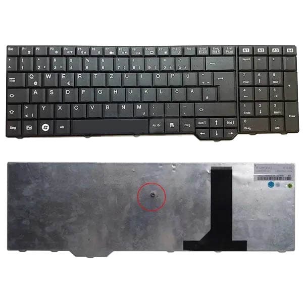 کیبورد لپ تاپ Fujitsu Siemens Amilo Pi3625