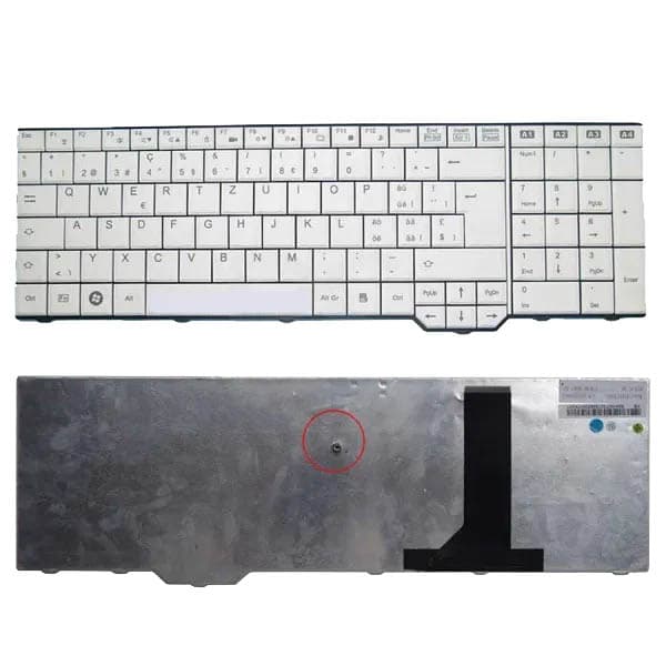 کیبورد لپ تاپ Fujitsu Siemens Amilo XA3530