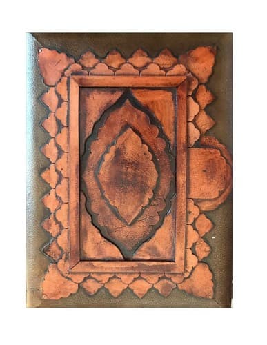 قاب و محافظ چوبی قرآن (جعبه ای) (طرح 2)