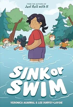 و دانلود نسخه کامل کتاب زبان اصلی Sink or Swim: (A Graphic Novel) (Just Roll with It Book 2) | دانلود کتاب خارجی