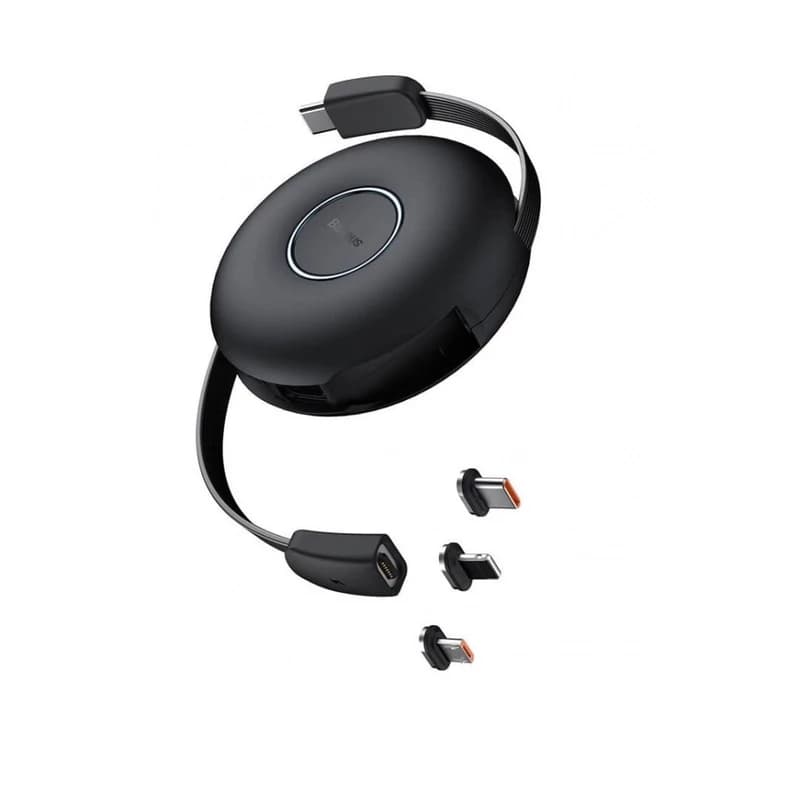 کابل تبدیل USB-C به USB-C/MICROUSB/لایتنینگ باسئوس مدل CAMLC-01 طول 1 متر