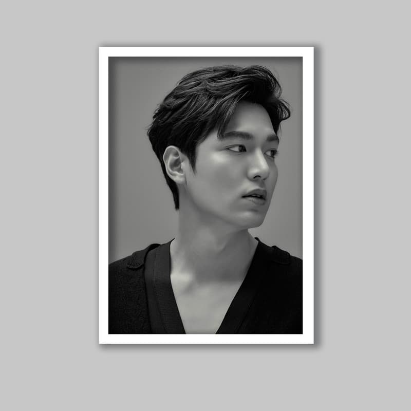 تابلو مدل لی مین هو Lee Min-ho کد LA-G10694