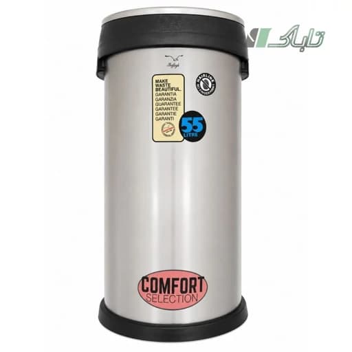 شفق سطل استوانه بادرب فلزی هرلاین NH100 کامنا مدل 13144669