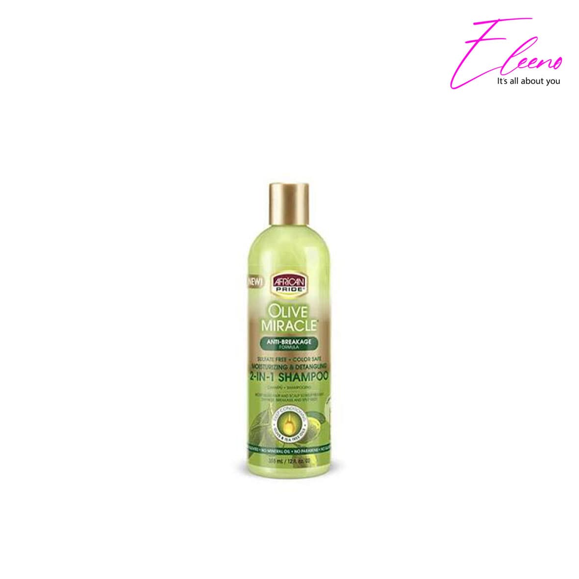 شامپو زیتون آفریکن پراید آبرسان و گرهبازکن Olive Miracle