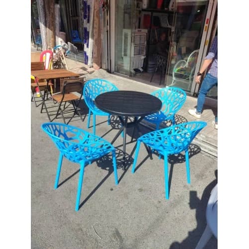 میز صندلی 4نفره شاخ وبرگی مبلمان آپادانا apadana مدل 632937
