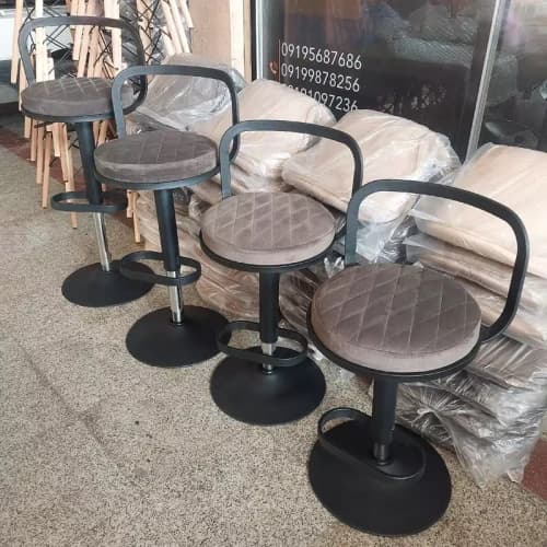 صندلی اپن جکدار مدل زیمر رنگ بدنه مشکی مبلمان آپادانا apadana مدل 632934