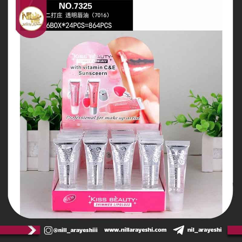 برق لب شاین دار کیس بیوتی کد 7325
