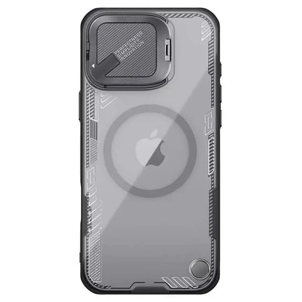 قاب کریستالی مگنتی کمرا استند iPhone 16 Pro Max مارک نیلکین مدل Iceblade Prop Magnetic — تصویر ۵