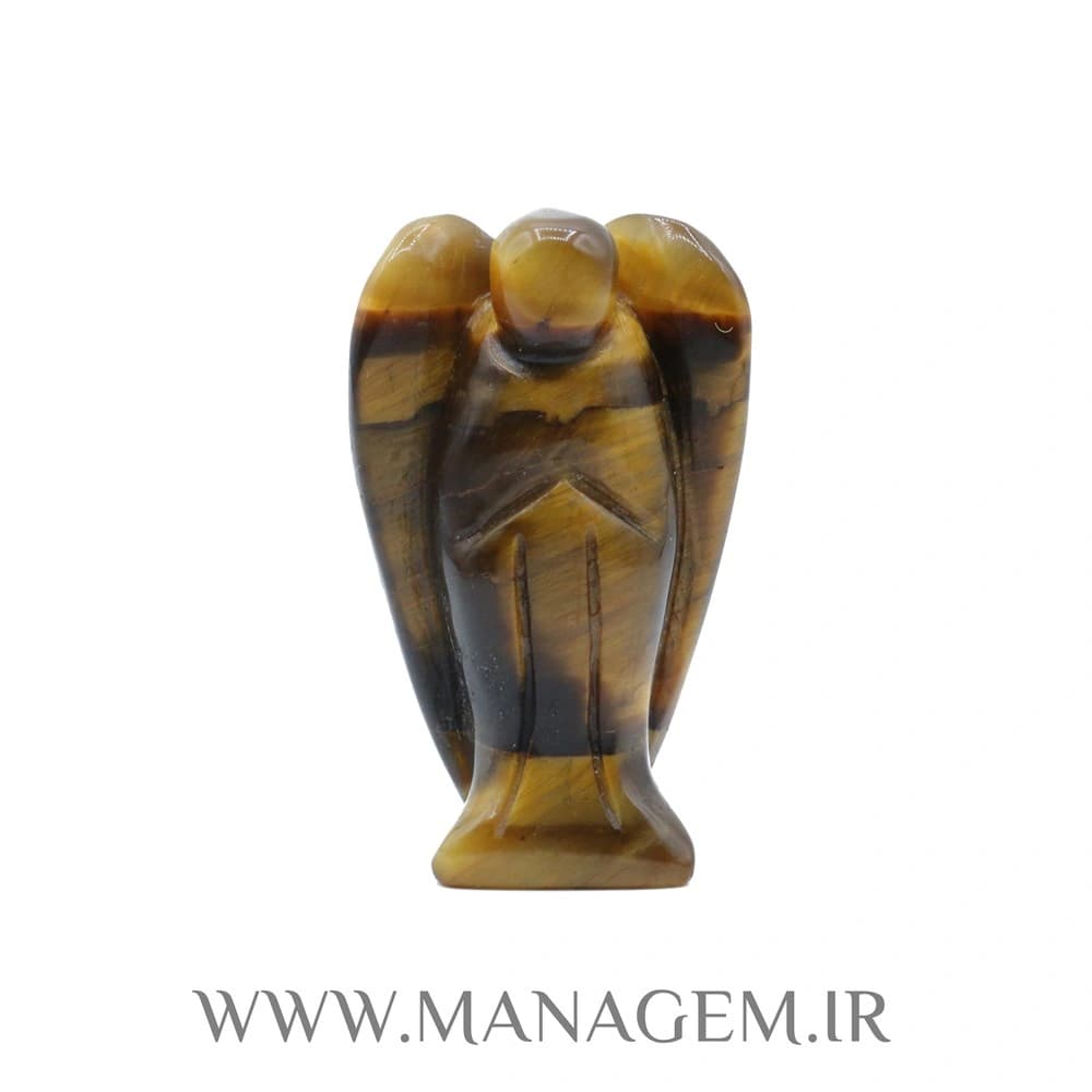 مجسمه سنگ چشم ببر طرح فرشته