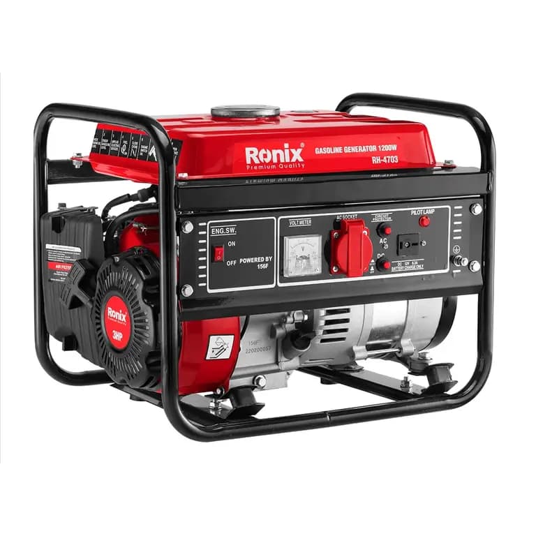 موتور برق بنزینی ۱۲۰۰ وات رونیکس مدل RONIX RH-4703 — تصویر ۲