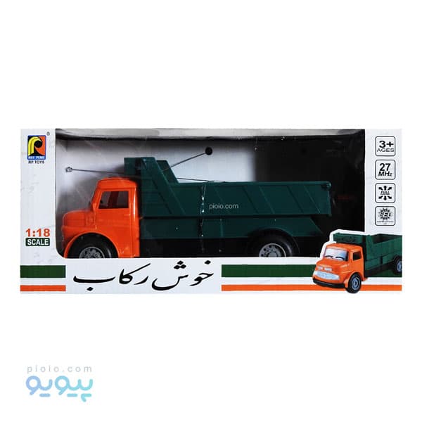 ماشین بازی کنترلی کامیون خوش رکاب