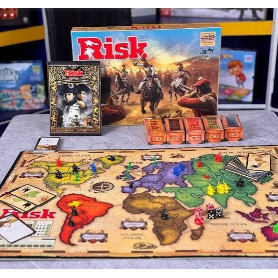 بازی ریسک حرفه ای کلاسیک Risk فکرآوران هاردباکس