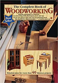 دانلود کتاب کامل نجاری؛ راهنمای گام به گام مهارتها، تکنیکها، ابزارها و نکات ضروری نجاری The Complete Book of Woodworking 2001