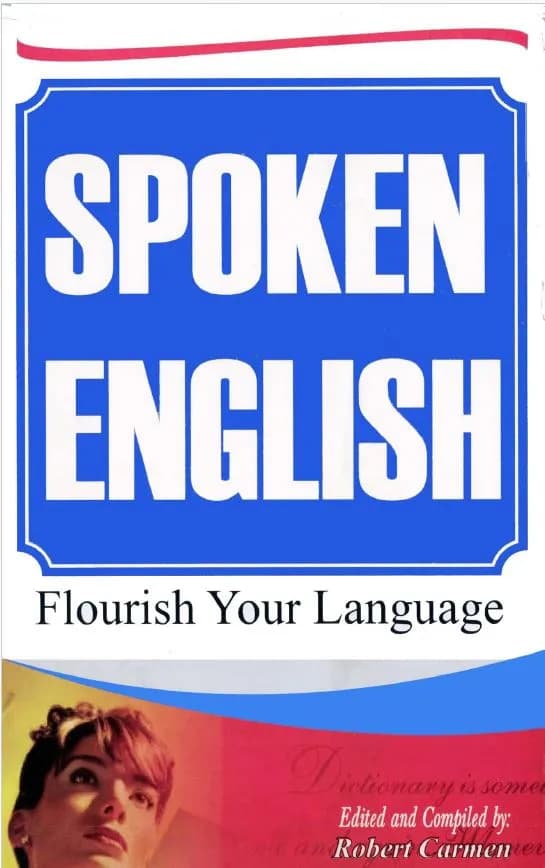 و دانلود نسخه کامل کتاب Spoken English Flourish Your Language