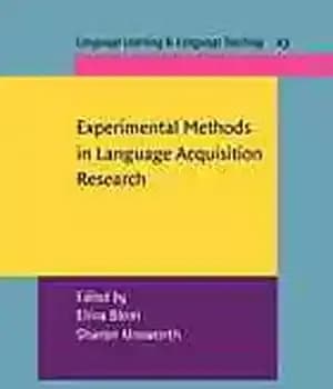 دانلود کتاب Experimental methods in language acquisition research