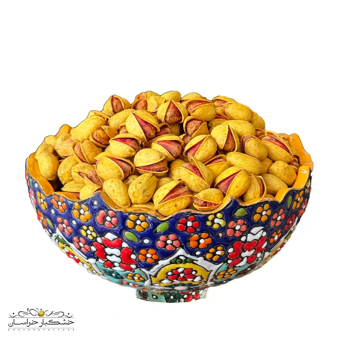 پسته فندقی شور (لعابی)
