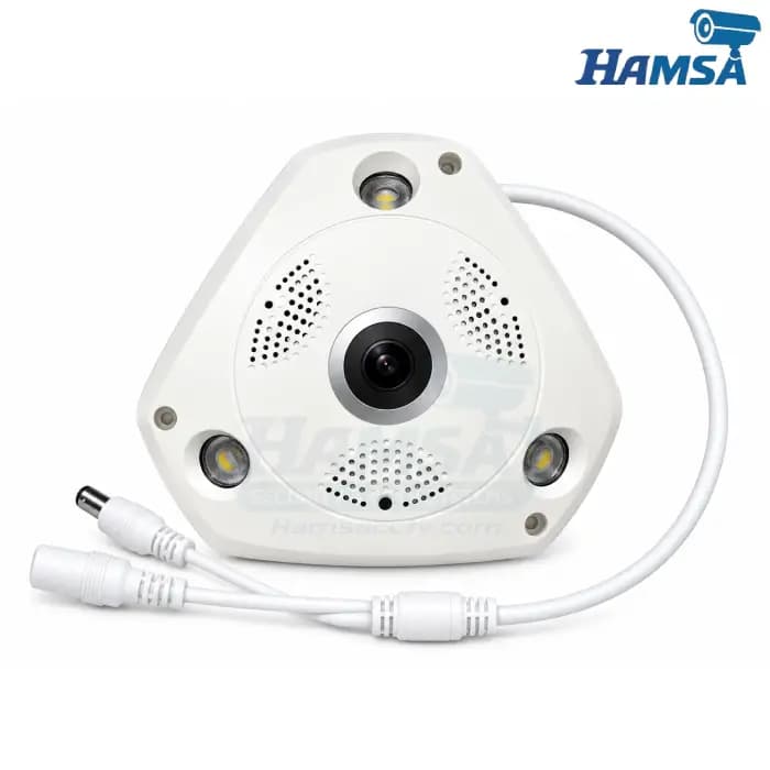 دوربین چشم ماهی AHD مدل VR FISH EYE 5MP پانورامیک ۳۶۰ درجه