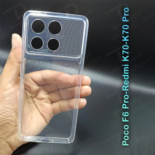 گارد ژله ای شفاف Xiaomi Redmi K70 مارک Grifein — تصویر ۲