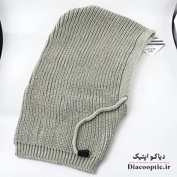 کلاه تک هودی زنانه مدل بافتنی کد 1260 — تصویر ۳