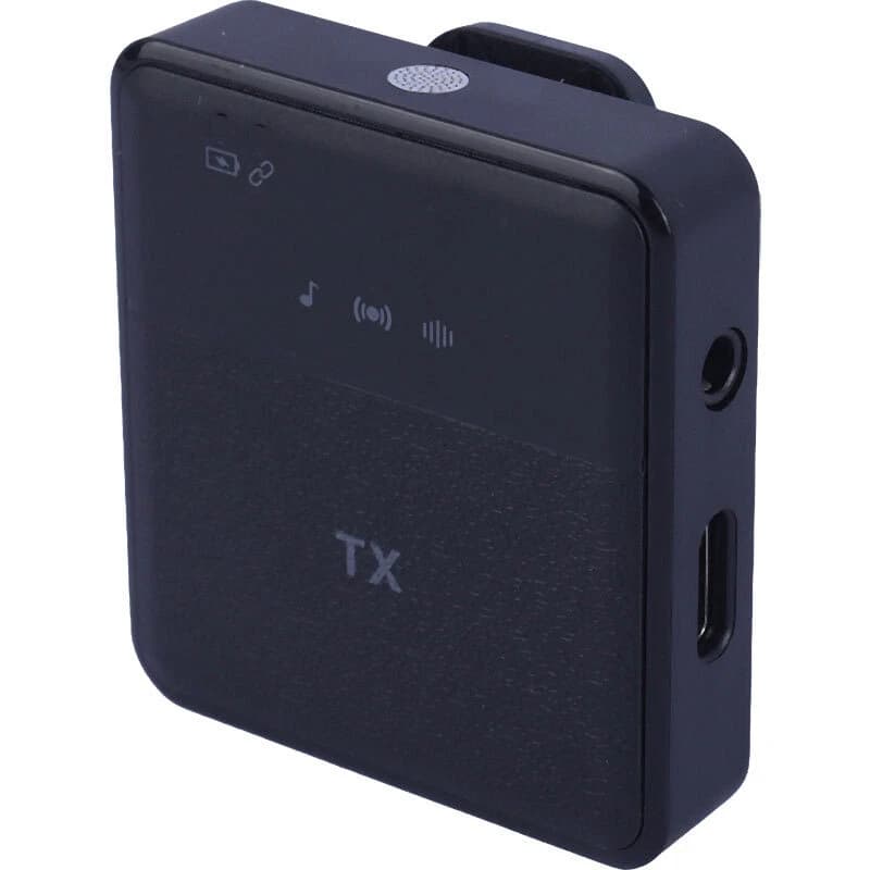 میکروفون یقه ای بی سیم دوتایی SX9 Lightning/3.5mm — تصویر ۳