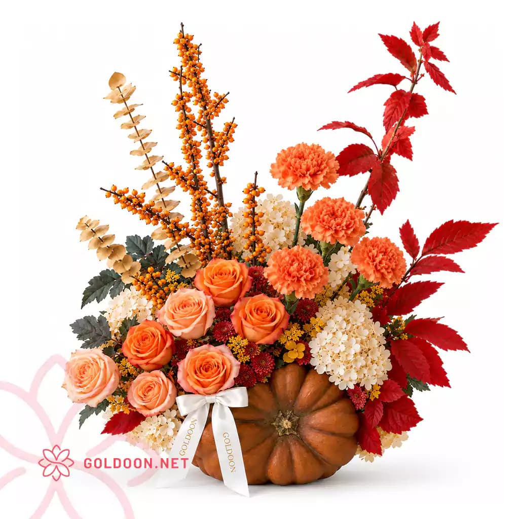 باکس گل کدو تنبل کد 041
