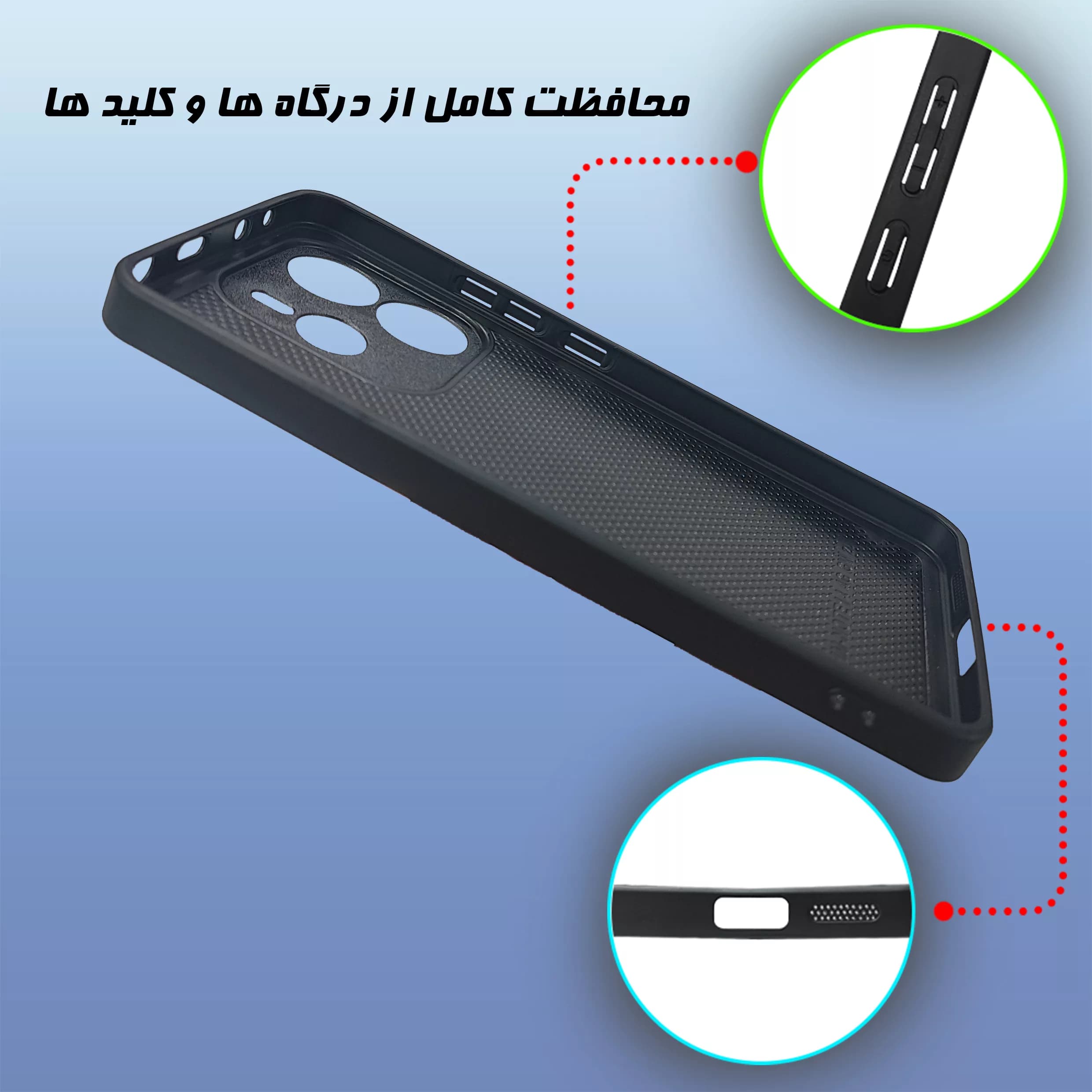 کاور گارد قاب علوی مدل MLG مناسب برای گوشی موبایل شیائومی Redmi Note 14 4G — تصویر ۵