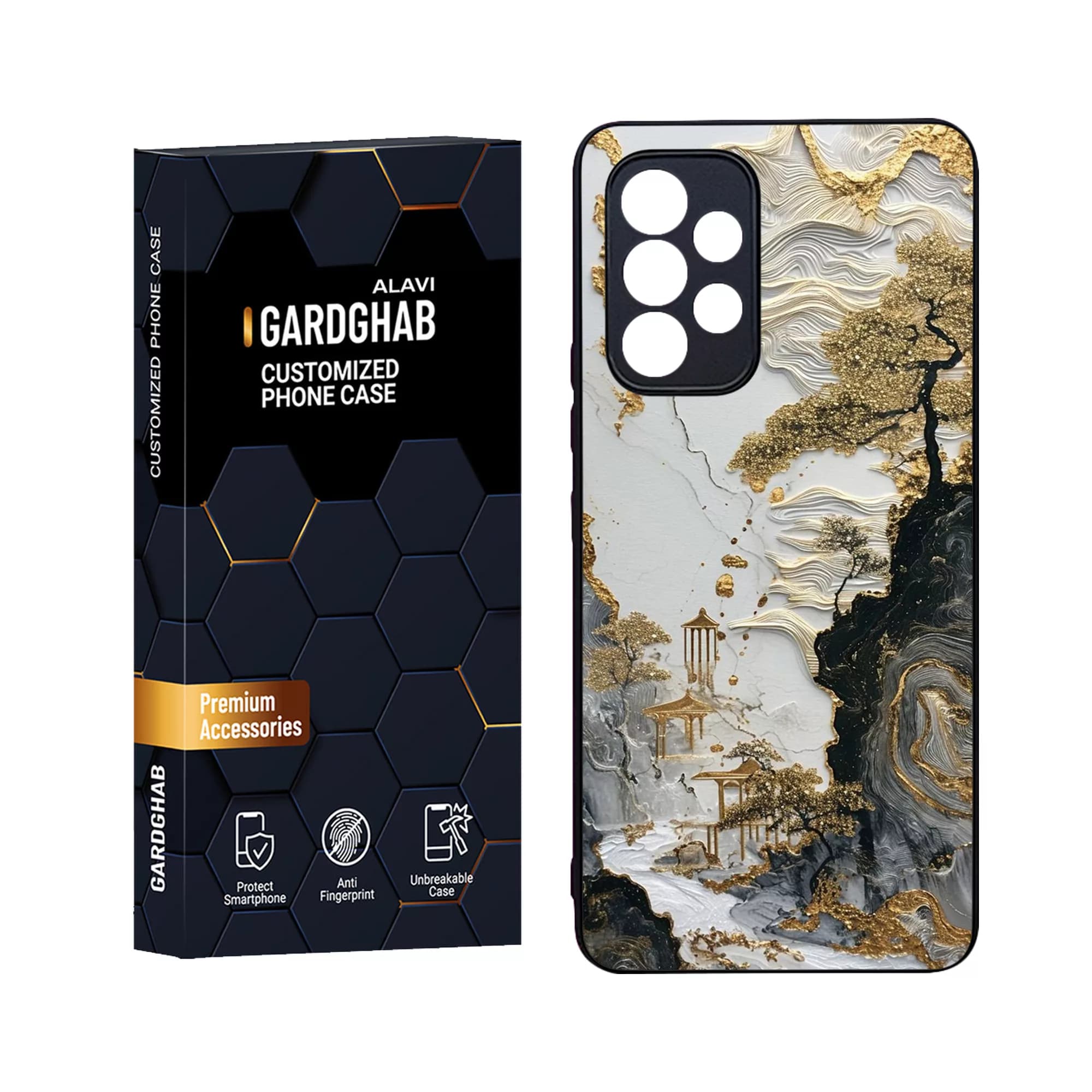 کاور گارد قاب علوی مدل Glass مناسب برای گوشی موبایل سامسونگ Galaxy A53 — تصویر ۴