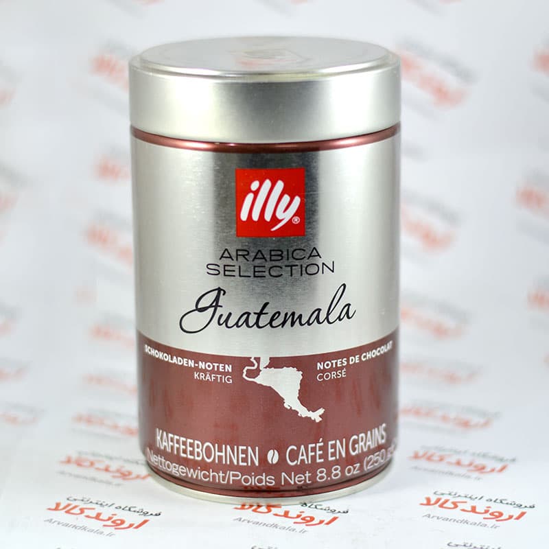 دانه قهوه ایلی illy مدل Guatemala