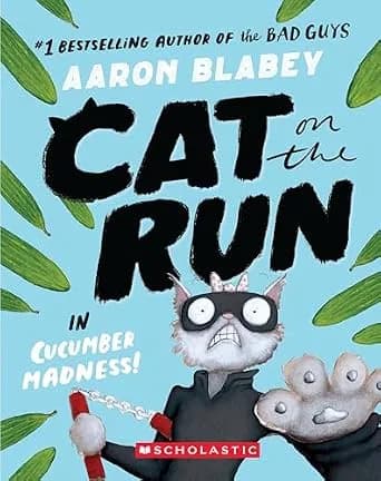 و دانلود نسخه کامل کتاب زبان اصلی Cat on the Run in Cucumber Madness! (Cat on the Run #2) | دانلود کتاب خارجی