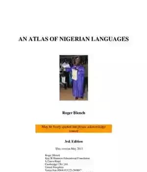 دانلود کتاب An Atlas of Nigerian Languages