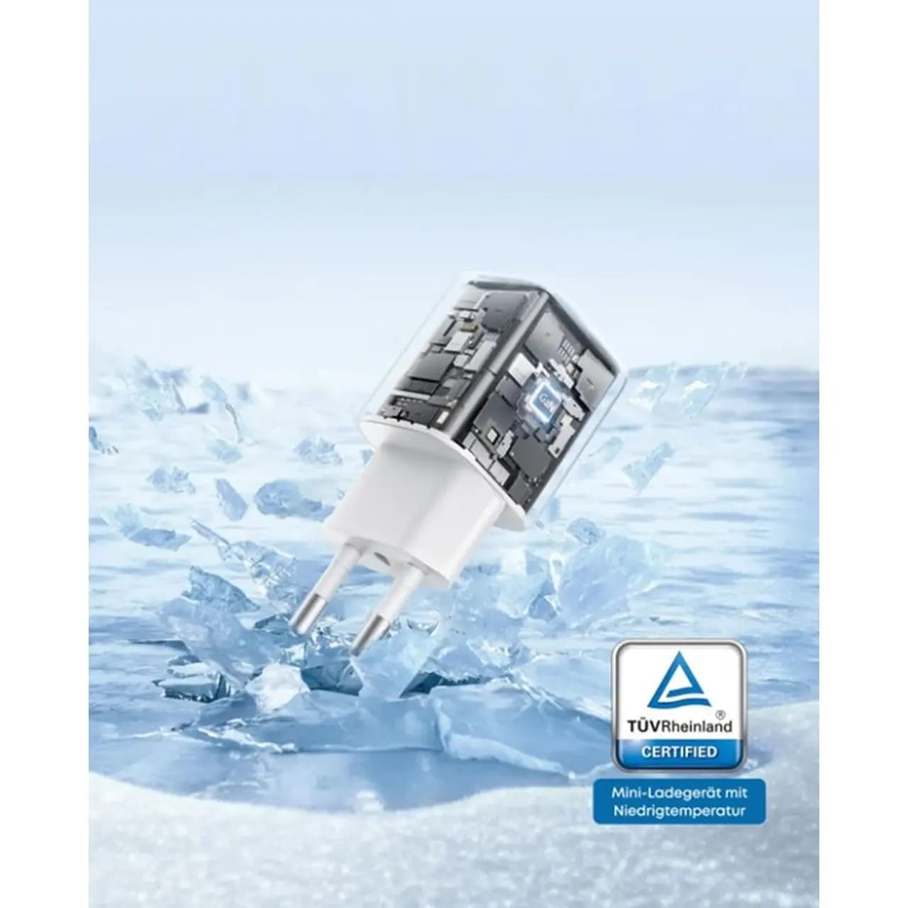 شارژر دیواری PD و فست تک پورت Anker مدل A2699L21 20W – سفید (گارانتی 6 ماهه ایویز) — تصویر ۸