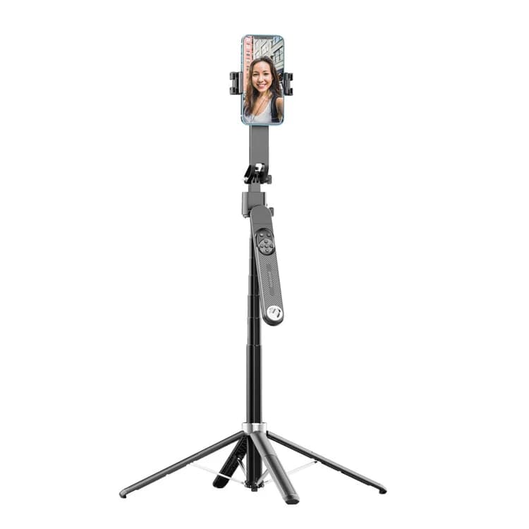 مونوپاد و سه پایه تاشو پرودو مدل Quad Base Camera Shutter Selfie HS12