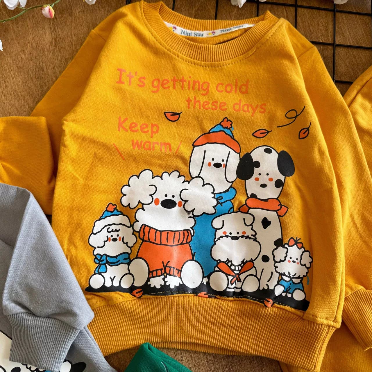 بلوز شلوار خانواده هاپو Keep Warm (NS) کد 7099 — تصویر ۳