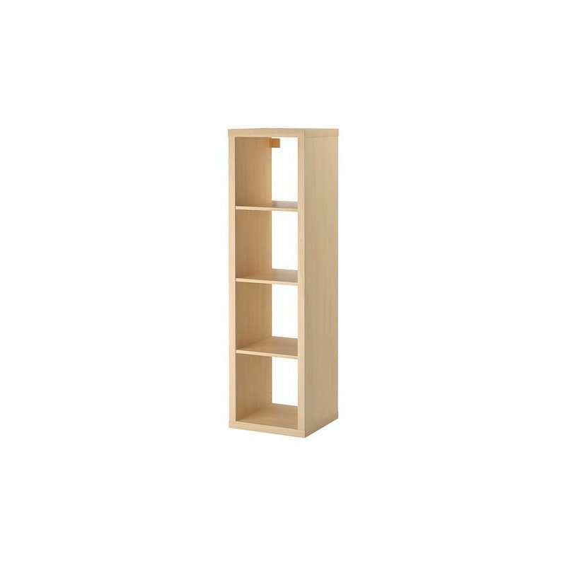 کتابخانه 4×1 خودرنگ ایکیا KALLAX