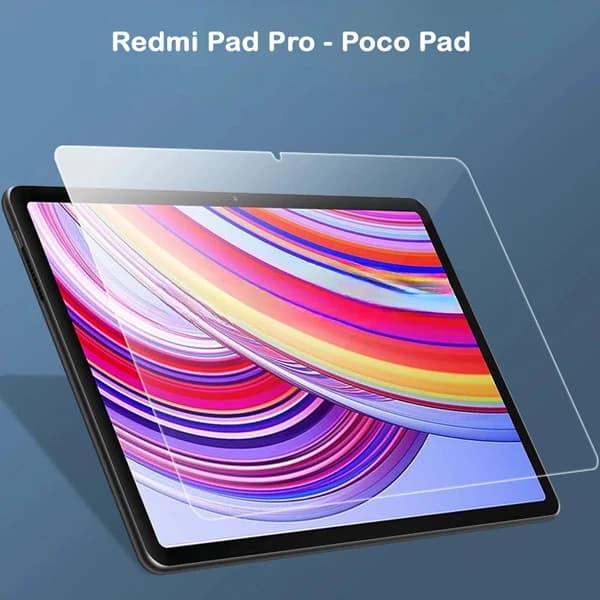 گلس شیشه ای شفاف تبلت Xiaomi Redmi Pad Pro — تصویر ۶