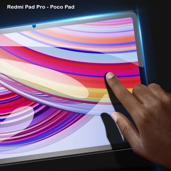 گلس شیشه ای شفاف تبلت Xiaomi Redmi Pad Pro — تصویر ۳