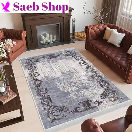 فرش قاب اسلیمی | فرش صائب | کد : h348